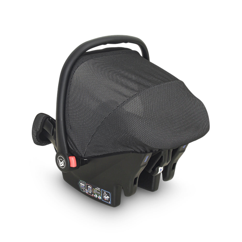 BEIGE BABY CARRIER & CAR SEAT – 0–18 MONTHS