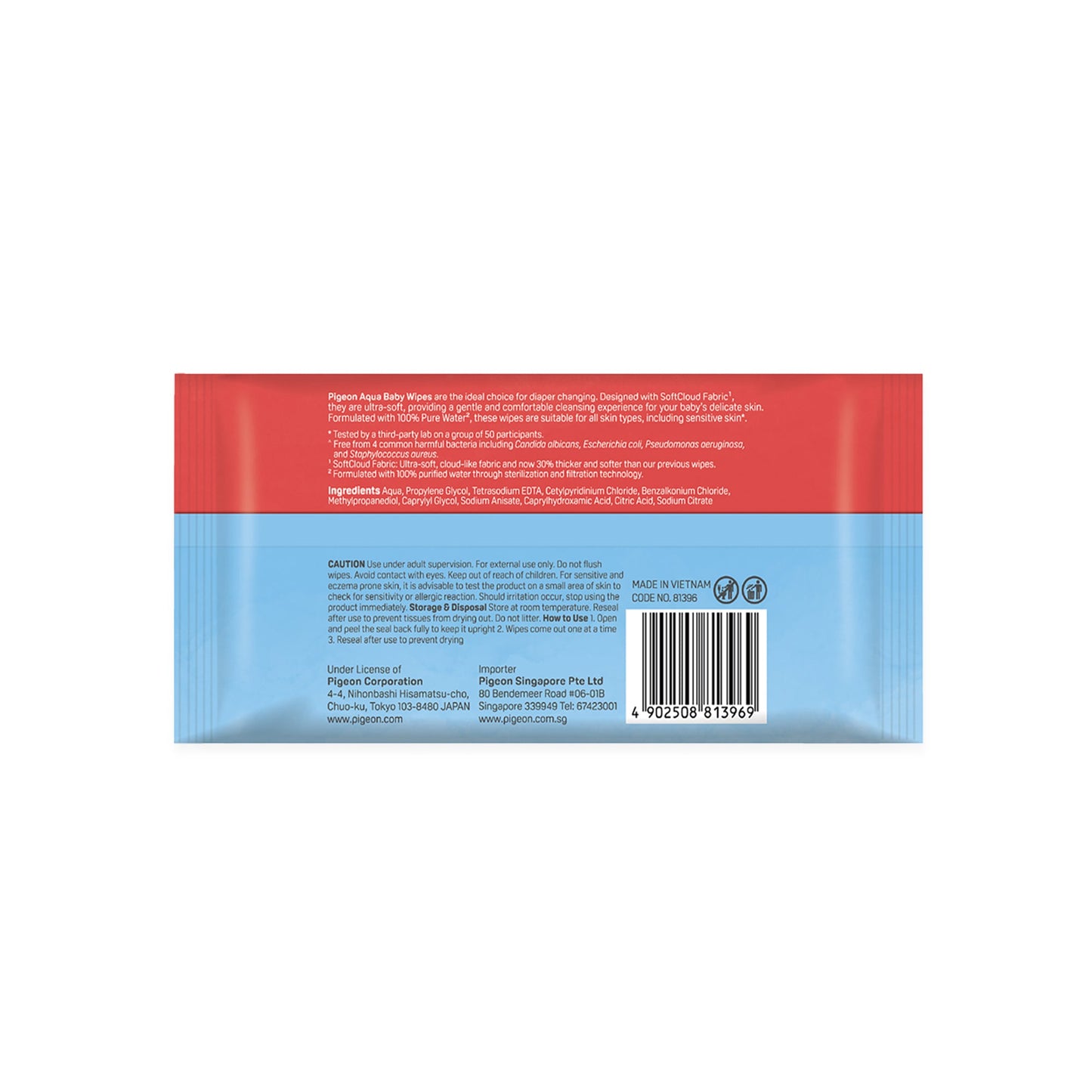 Aqua Baby Wipes 20s