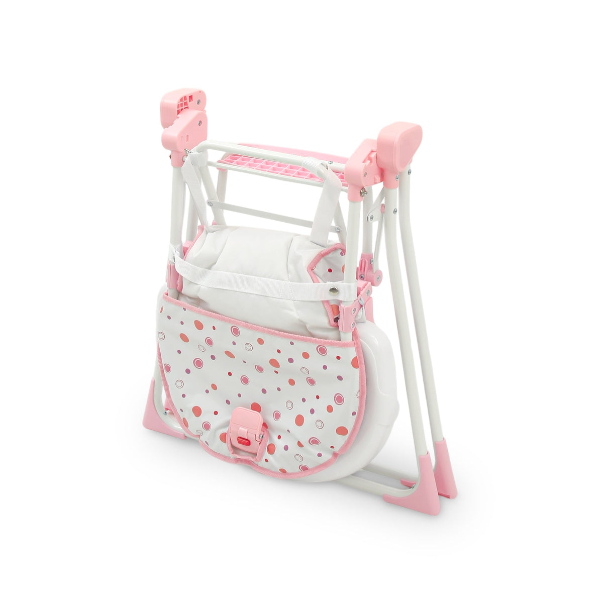 TINNIES PREMIUM POLKA DOT FOLDABLE HIGH CHAIR