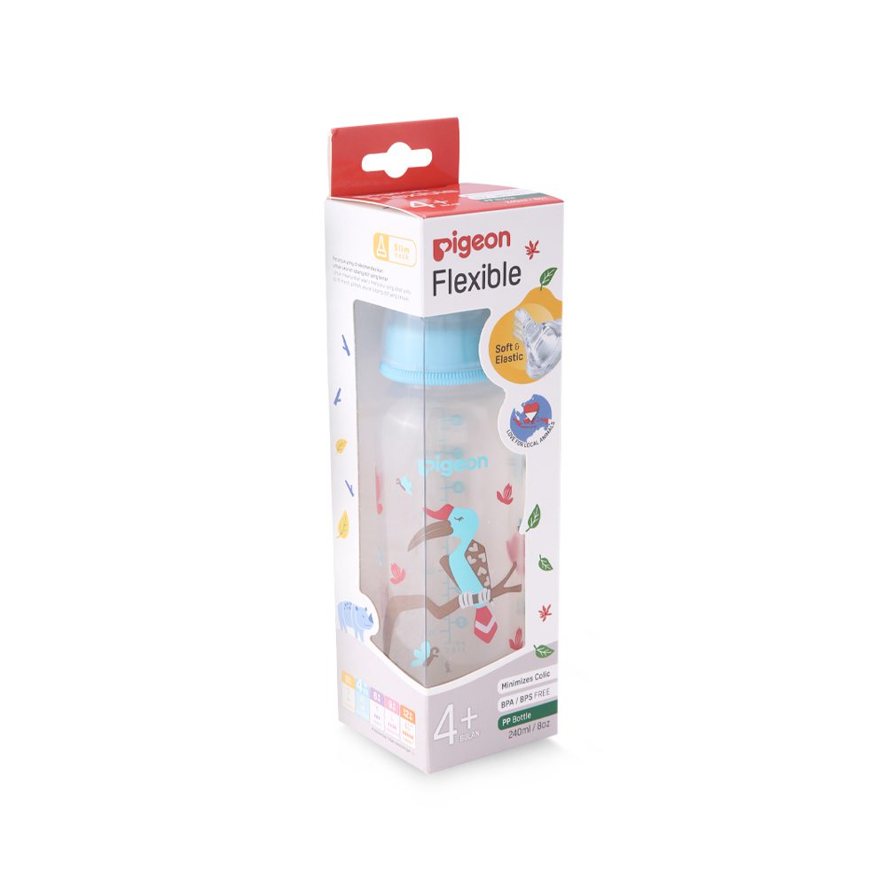 Flexible Standard Neck Feeder Pp Rp 240Ml – Hornbill