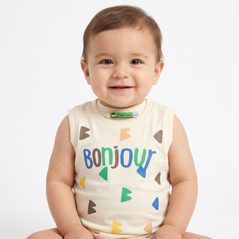 Baby Sleeveless Tee/Vest Zubaidas