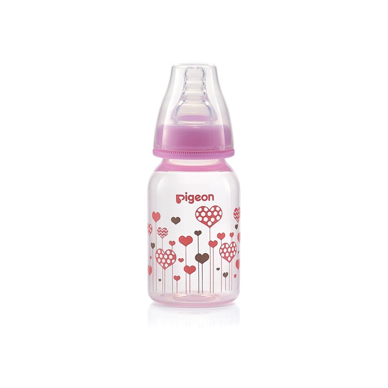 PIGEON FLEXIBLE FEEDER CLEAR RPP – 120ML/240ML