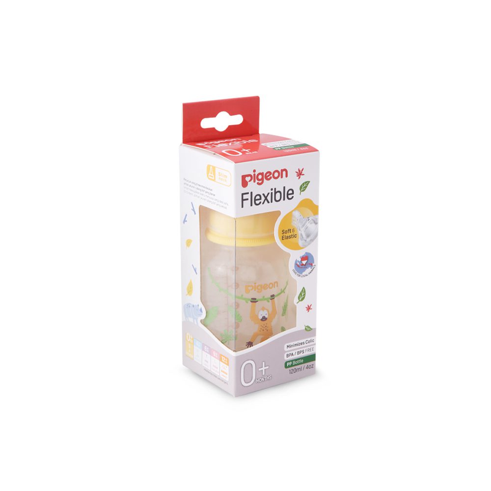 PIGEON COMPACT COLORFUL FLEXIBLE FEEDER 0+ MONTHS