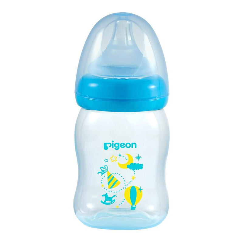 Pigeon SoftTouch Wide Neck Baby Feeding Bottle 160ml – BPA & BPS Free