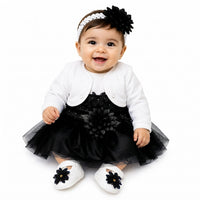Baby Boy 5-Piece Gift Set – Black Vest Zubaidas - View 2
