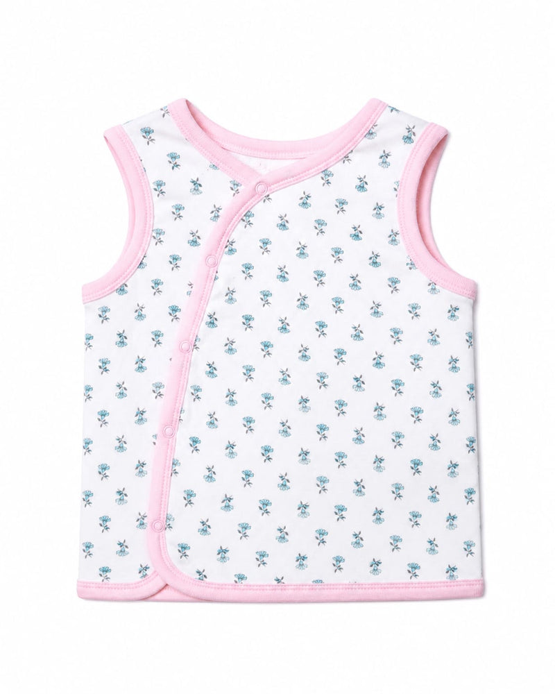 Girls Sleeveless jacket Pink   Zubaidas