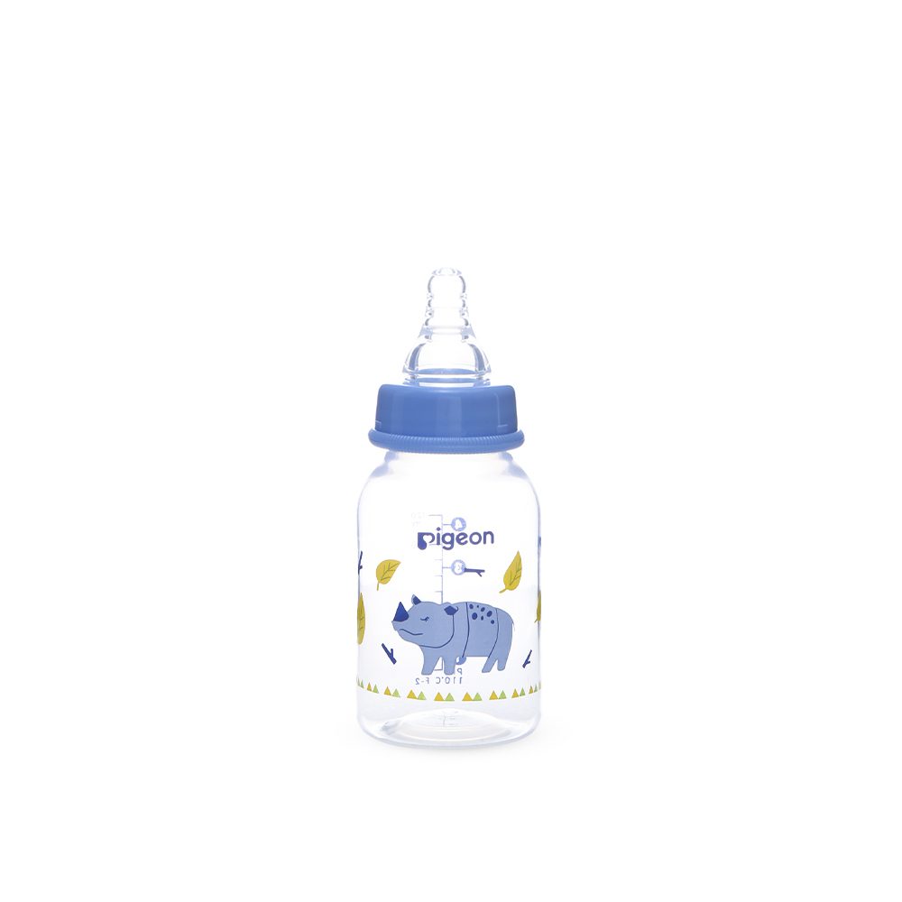 PIGEON COMPACT COLORFUL BABY BOTTLE  0+ MONTHS