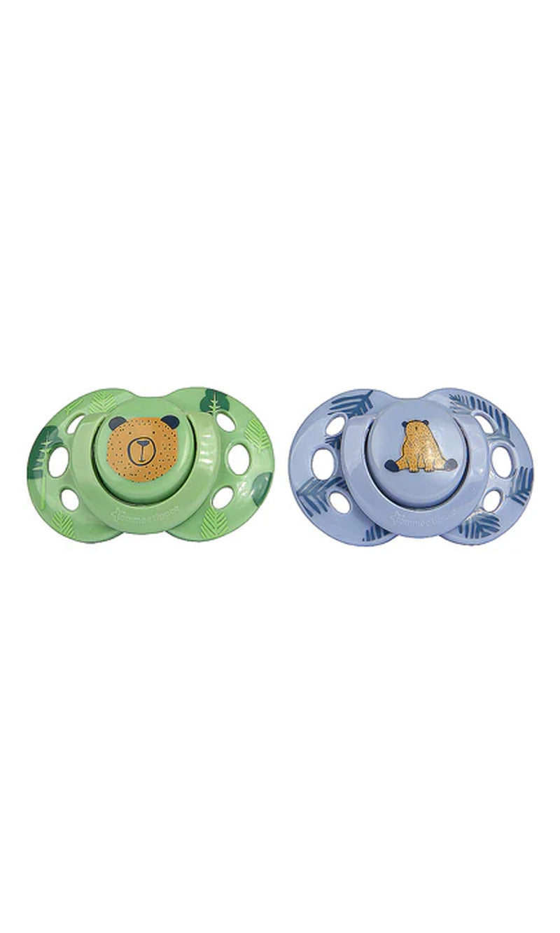 Closer to Nature Orthodontic Soothers Pack Of 2 6-18Me