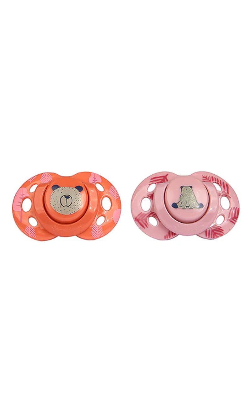 Closer to Nature Orthodontic Soothers Pack Of 2 6-18M