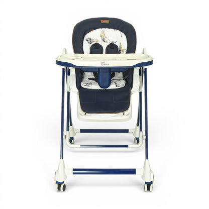 TINNIES BABY HIGH CHAIR W/SWING - BLUE