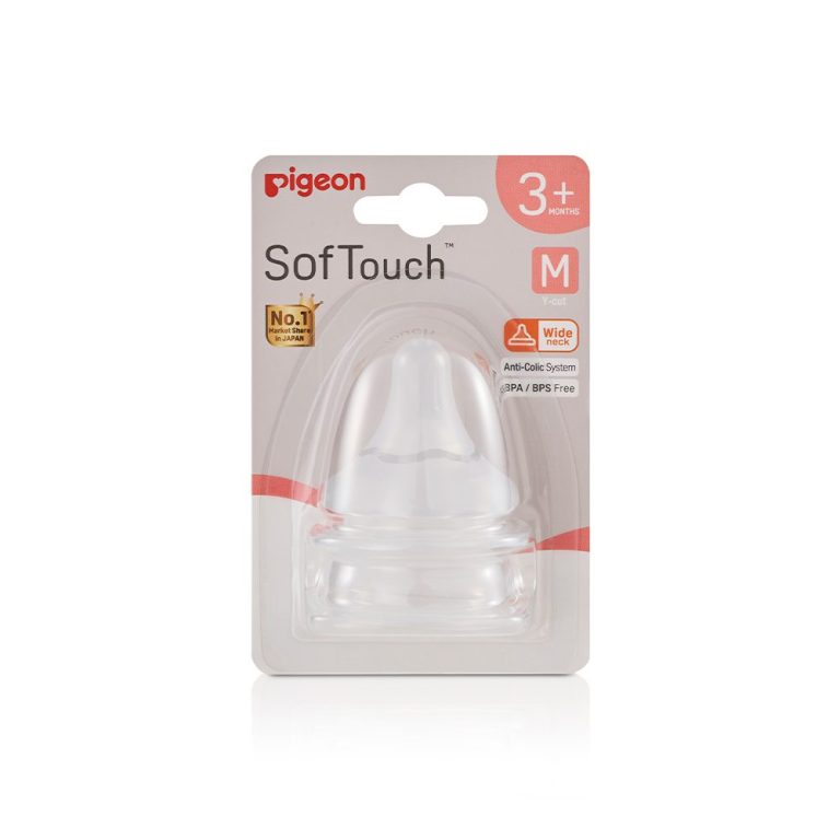 SofTouch Wide Neck Nipple PK-2