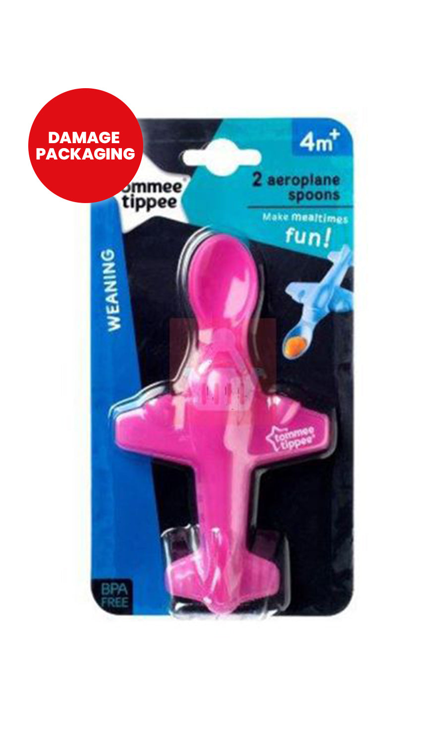 Aeroplane Spoon - Damage Packaging