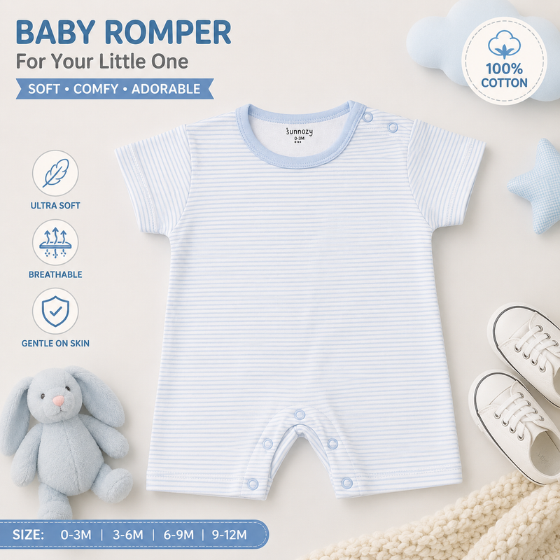 3-Piece Tom and Jerry Cotton Sleeping Suit Set