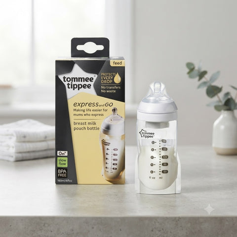 Tommee Tippee Breast Milk Pouch Bottle 180ml