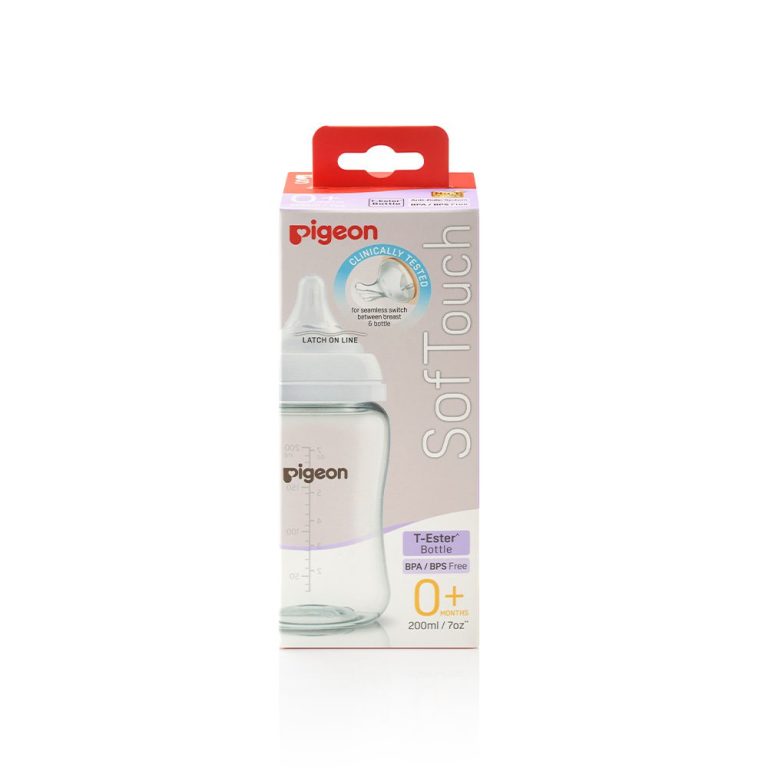 Softouch Wide Neck Feeder T-Ester 200ml Logo