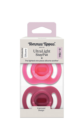 Tommee Tippee Ultra Light Soothers 6-18M