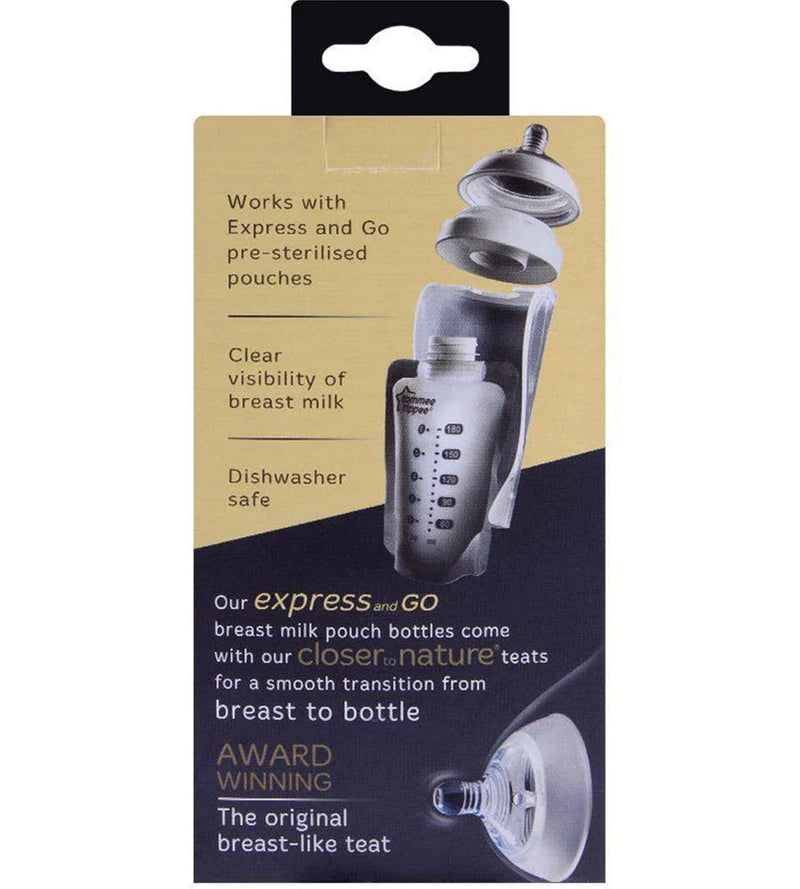 Tommee Tippee Breast Milk Pouch Bottle 180ml