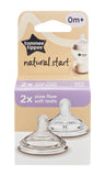 Slow flow Teat 2-PK Tommee Tippee