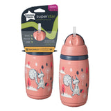 Insulated Straw Cup AL IL Pink 1X Tommee Tippee 266ML