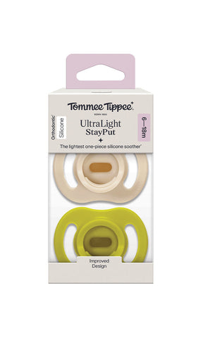 Tommee Tippee Ultra Light Soothers 6-18M