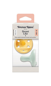 Tommee Tippee Breast-like Soothers 0-6M - View 3
