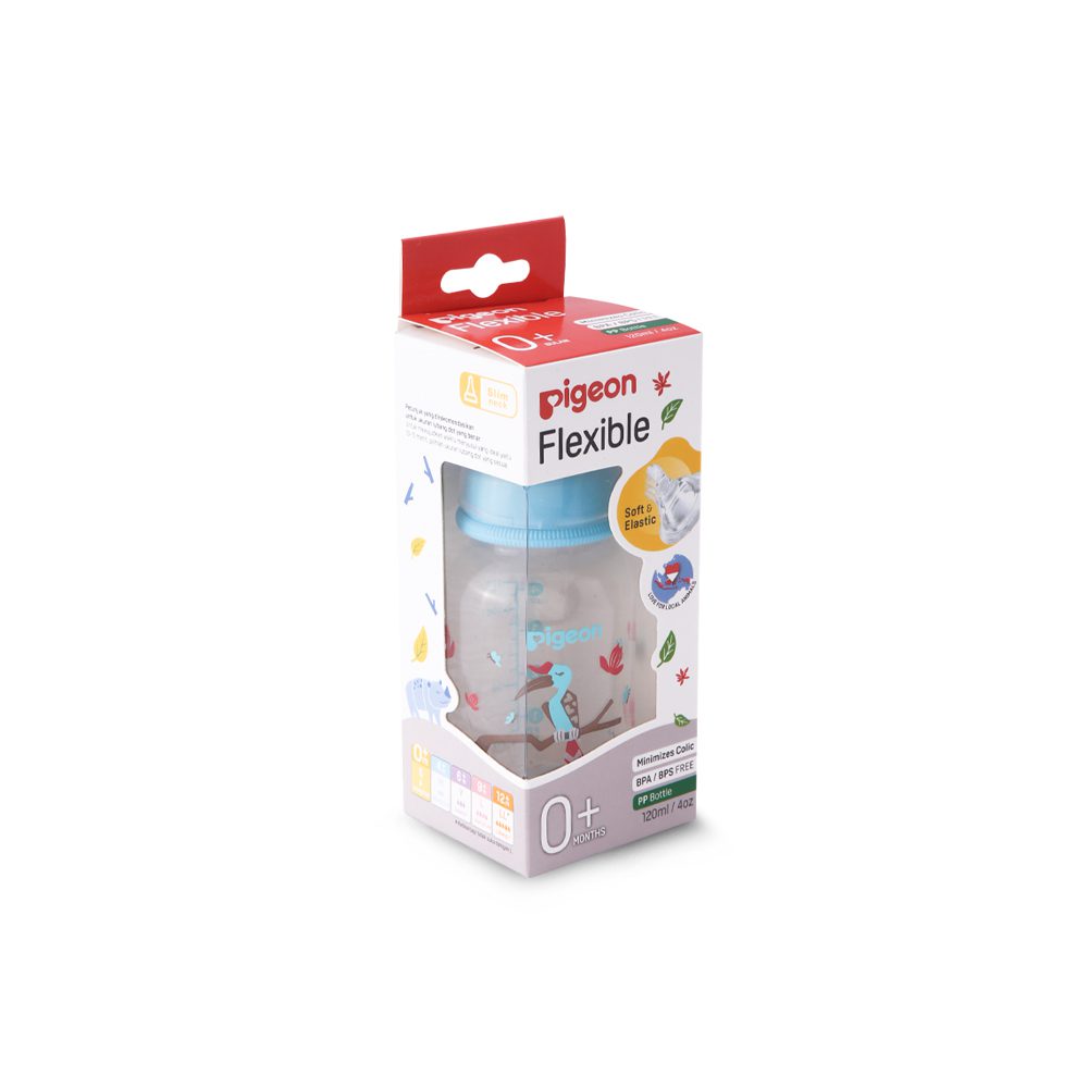 PIGEON COMPACT COLORFUL FLEXIBLE FEEDER 0+ MONTHS
