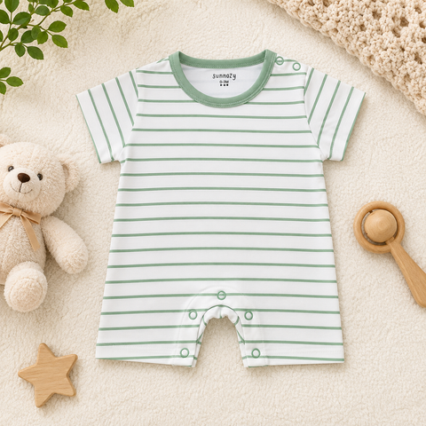 Turtle-ly Awesome" 3-Piece Cotton Sleeping Suit Set (0-9M)
