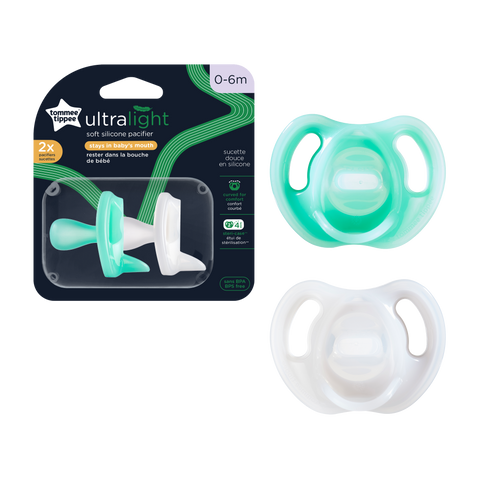 Silicone Soother 2-PK Tommee Tippee 0-6M