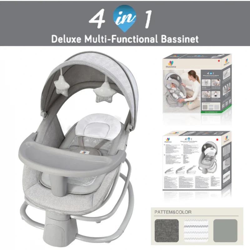 Mastela 4-in-1 Deluxe Multi-Functional Bassinet