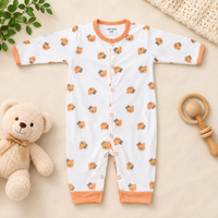 Sweet Bow Bear 3-Piece Cotton Sleeping Suit Set (0-3M) - View 4