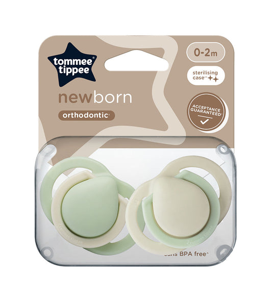 Newborn Soother Pack Of 2 0-2M - 433582