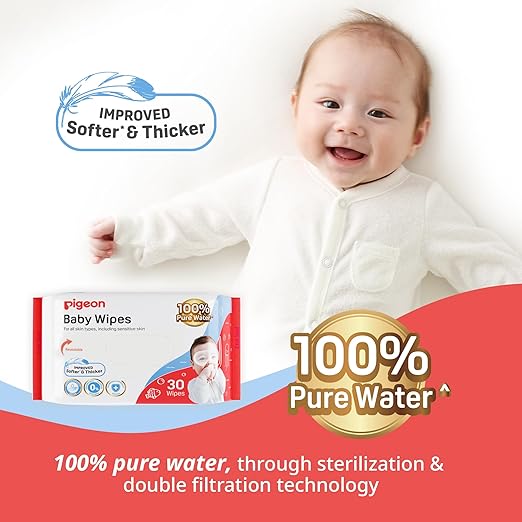 PIGEON ULTRA PURE BABY WATER WIPES