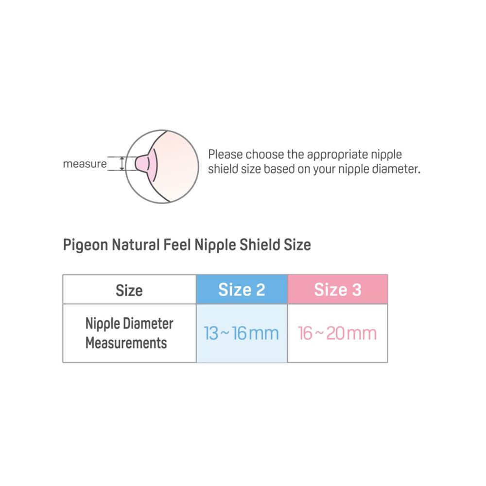 NATURAL FEEL NIPPLE SHIELD SIZE 2