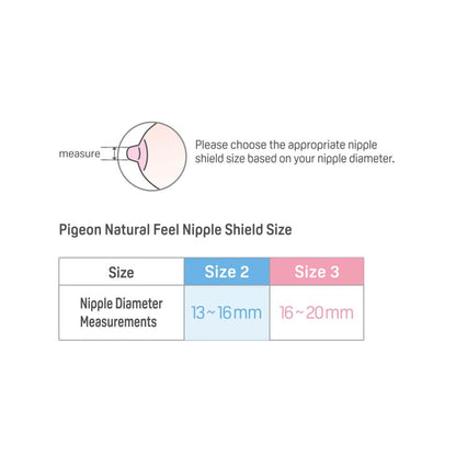NATURAL FEEL NIPPLE SHIELD SIZE 2