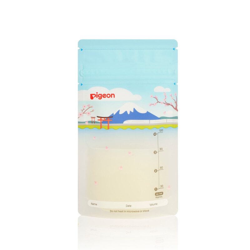 PIGEON BREASTMILK STORAGE BAGS – 120ML (25 PCS)