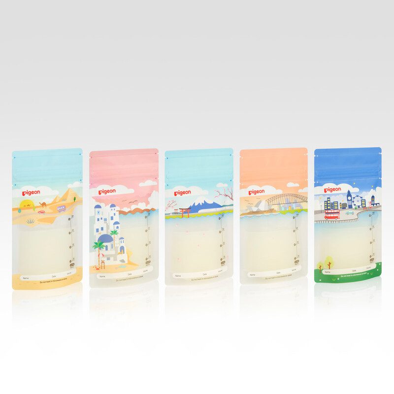 PIGEON BREASTMILK STORAGE BAGS – 120ML (25 PCS)