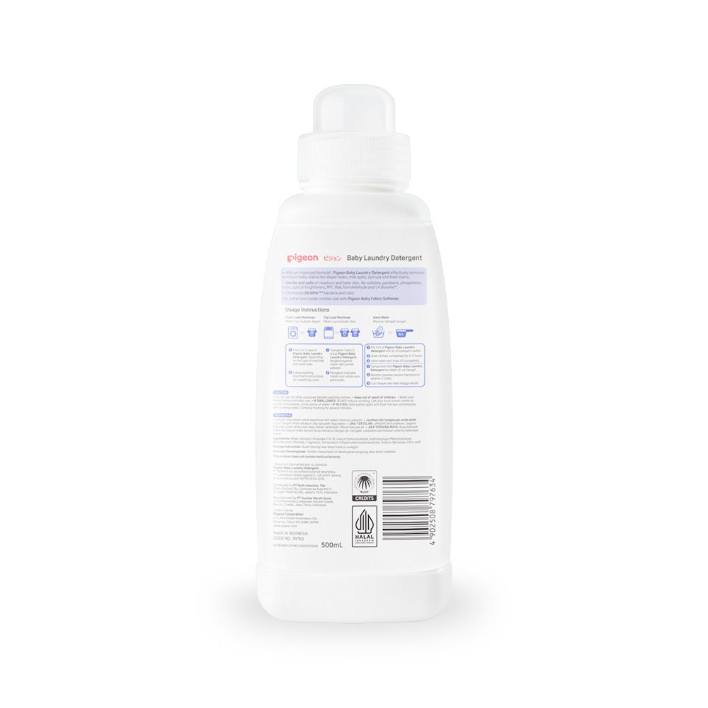 PIGEON BABY SAFE FORMULA LAUNDRY DETERGENT 500ML