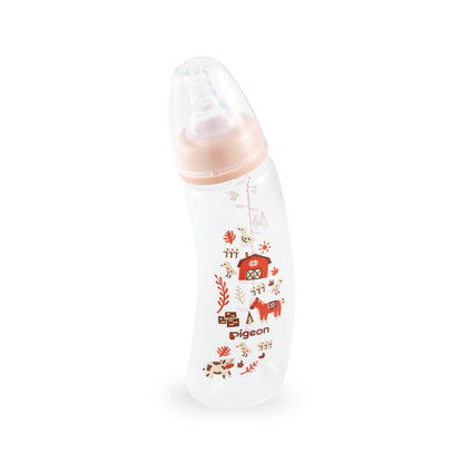Pigeon Curve Standard Neck Nursing Bottle Pp 250ml Farm