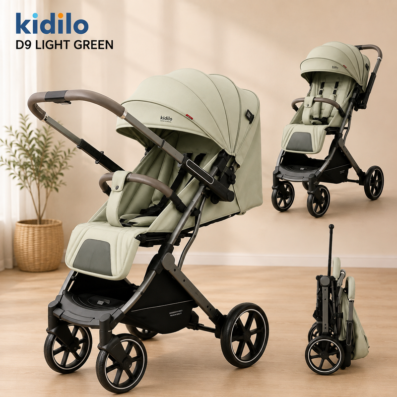Kidilo Baby Compact Folding Stroller D9