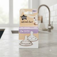 Slow flow Teat 2-PK Tommee Tippee - View 1