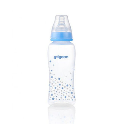PIGEON STANDARD NECK NURSING BOTTLE WITH PERISTALTIC NIPPLE (PP) 250ml