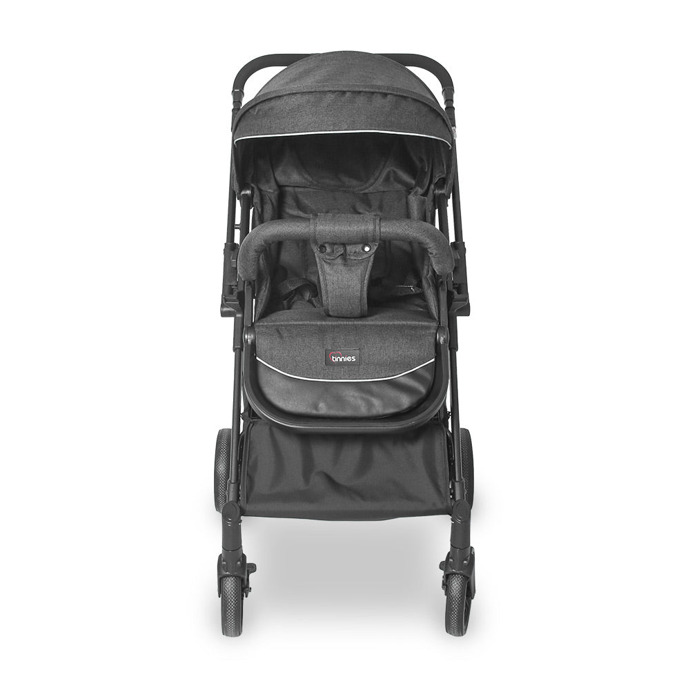 TINNIES LIGHTWEIGHT FOLDABLE BABY STROLLER – REVERSIBLE HANDLE (0–4 YEARS)