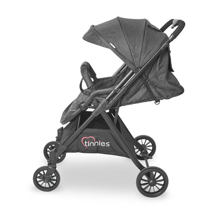 TINNIES LIGHTWEIGHT FOLDABLE BABY STROLLER – REVERSIBLE HANDLE (0–4 YEARS)