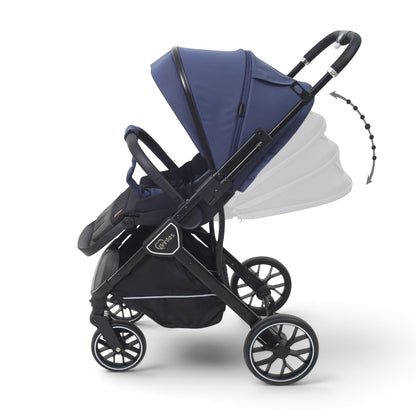 TINNIES REVERSIBLE STROLLER BLUE