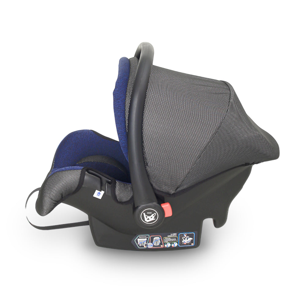 COMFORTABLE & SECURE 2-IN-1 BABY CARRIER CAR SEAT - BLUE