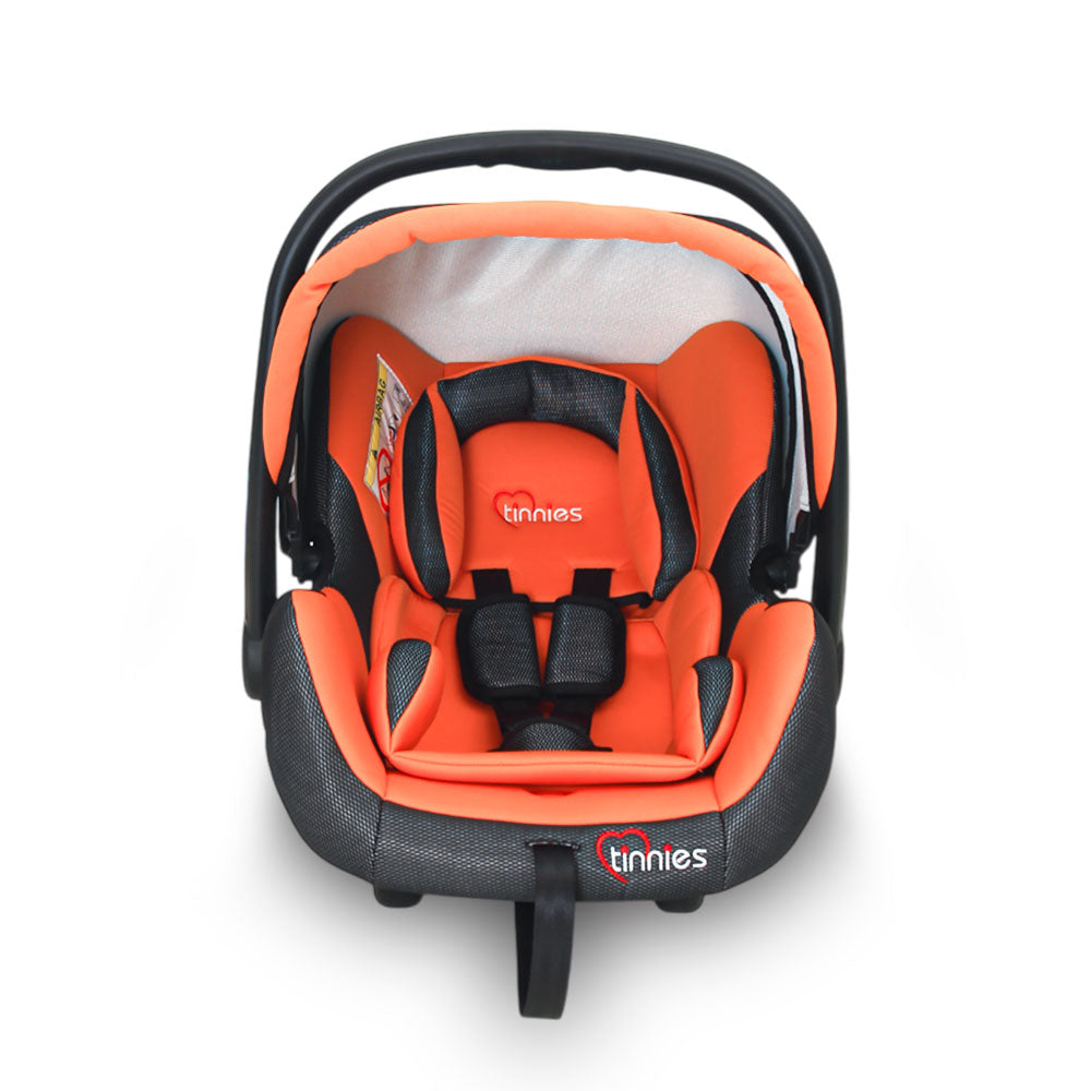 BABY CAR SEAT & CARRIER – ORANGE (0–18M, UNISEX)