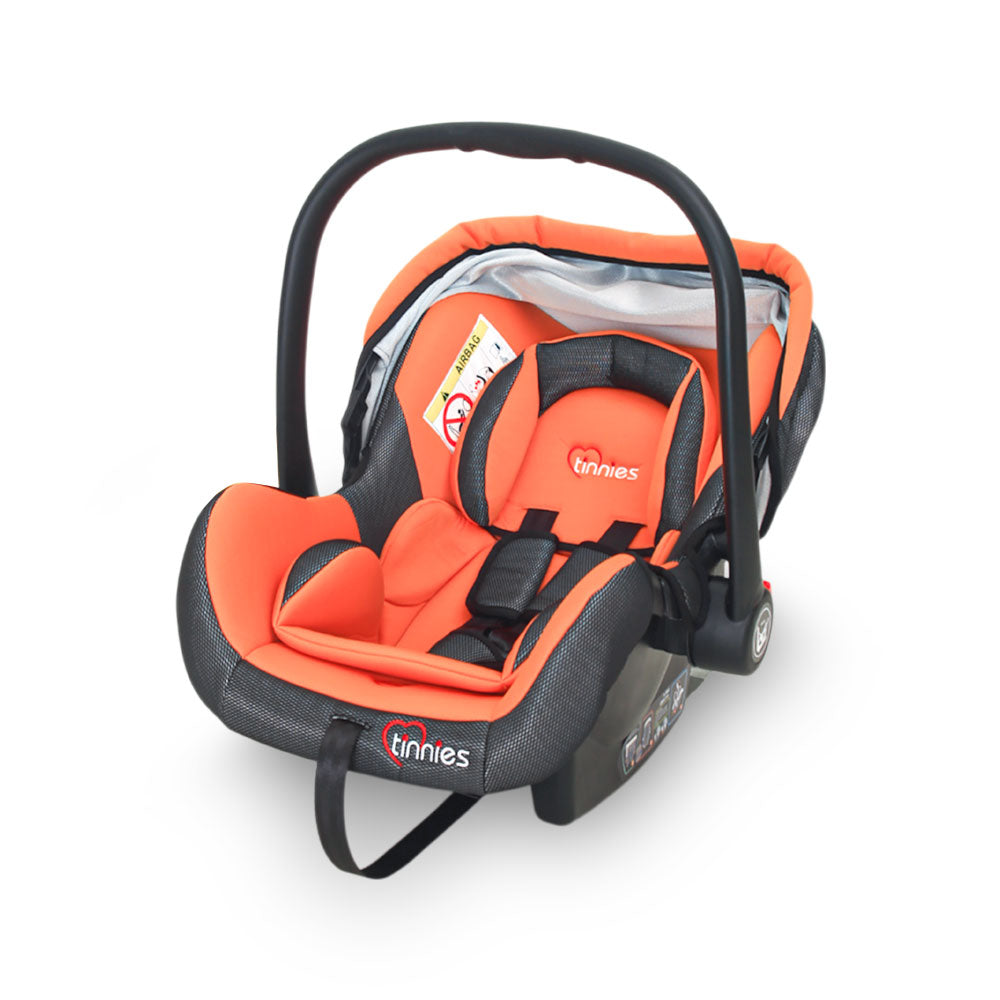 BABY CAR SEAT & CARRIER – ORANGE (0–18M, UNISEX)