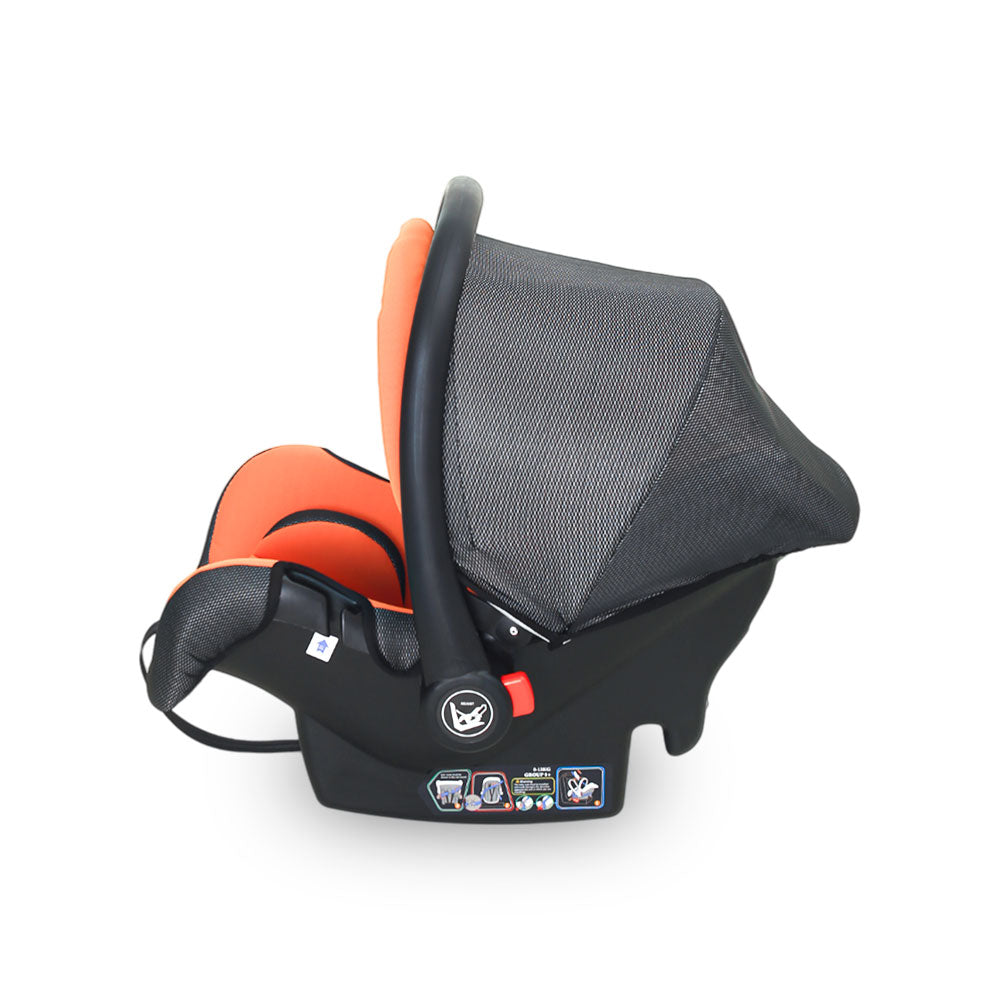 BABY CAR SEAT & CARRIER – ORANGE (0–18M, UNISEX)