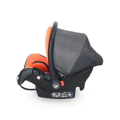 BABY CAR SEAT & CARRIER – ORANGE (0–18M, UNISEX)