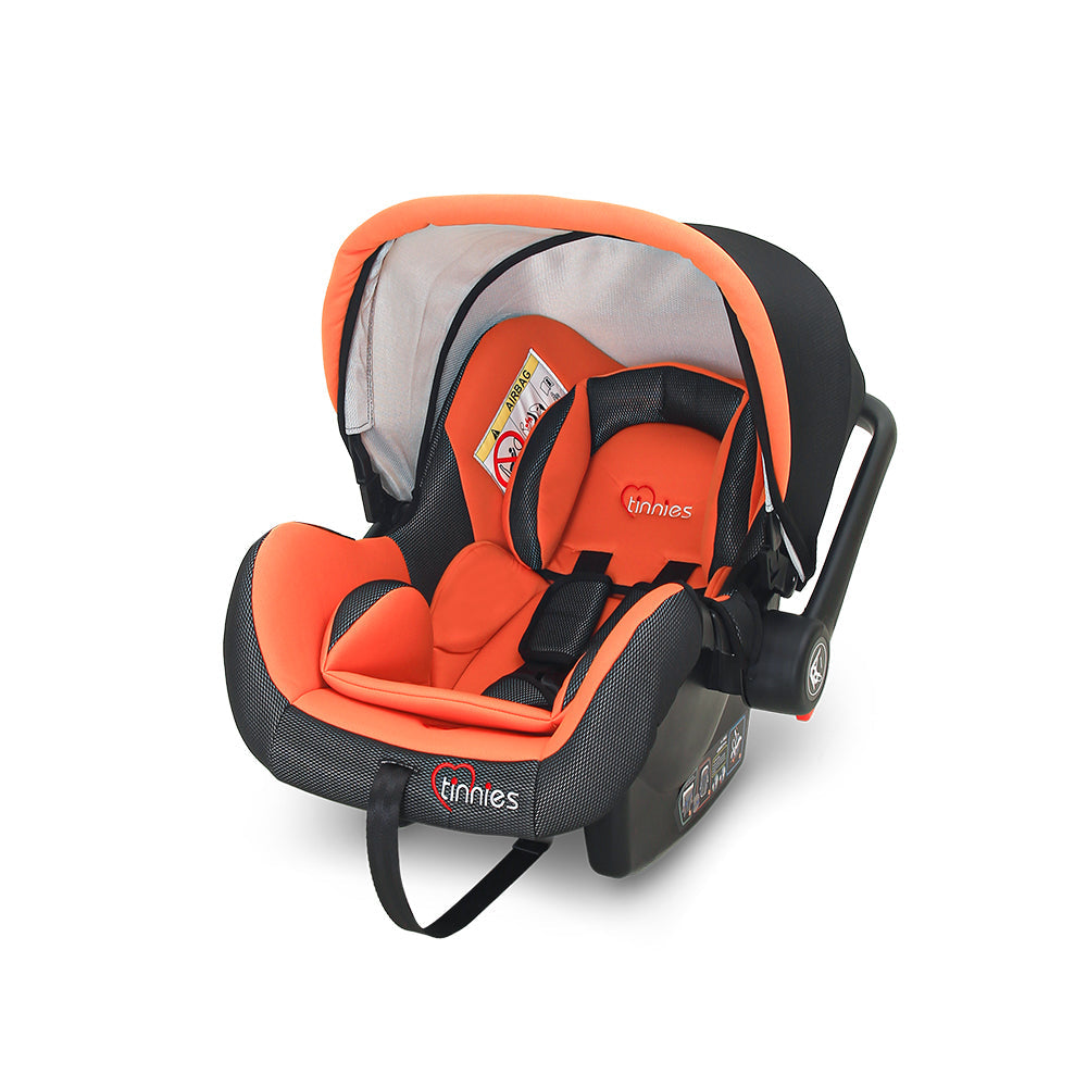 BABY CAR SEAT & CARRIER – ORANGE (0–18M, UNISEX)